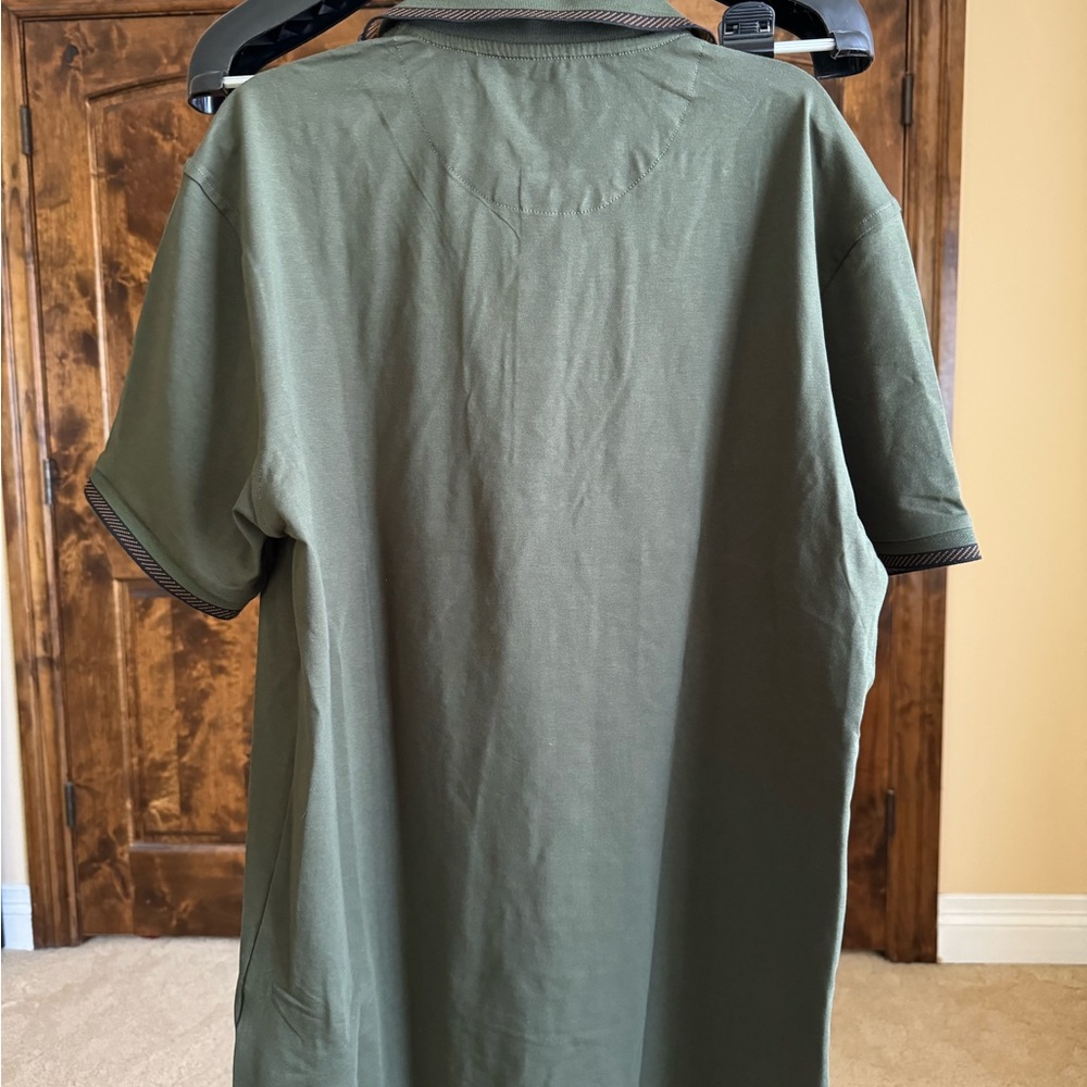 NWT Pavini Mens polo shirt size l - Picture 4 of 4